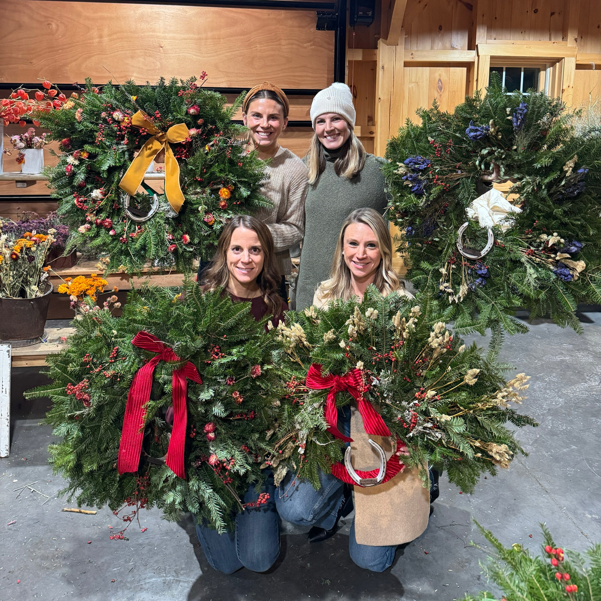 Winter Workshops: Holiday Wreath Making (Wednesday, Dec. 3rd)