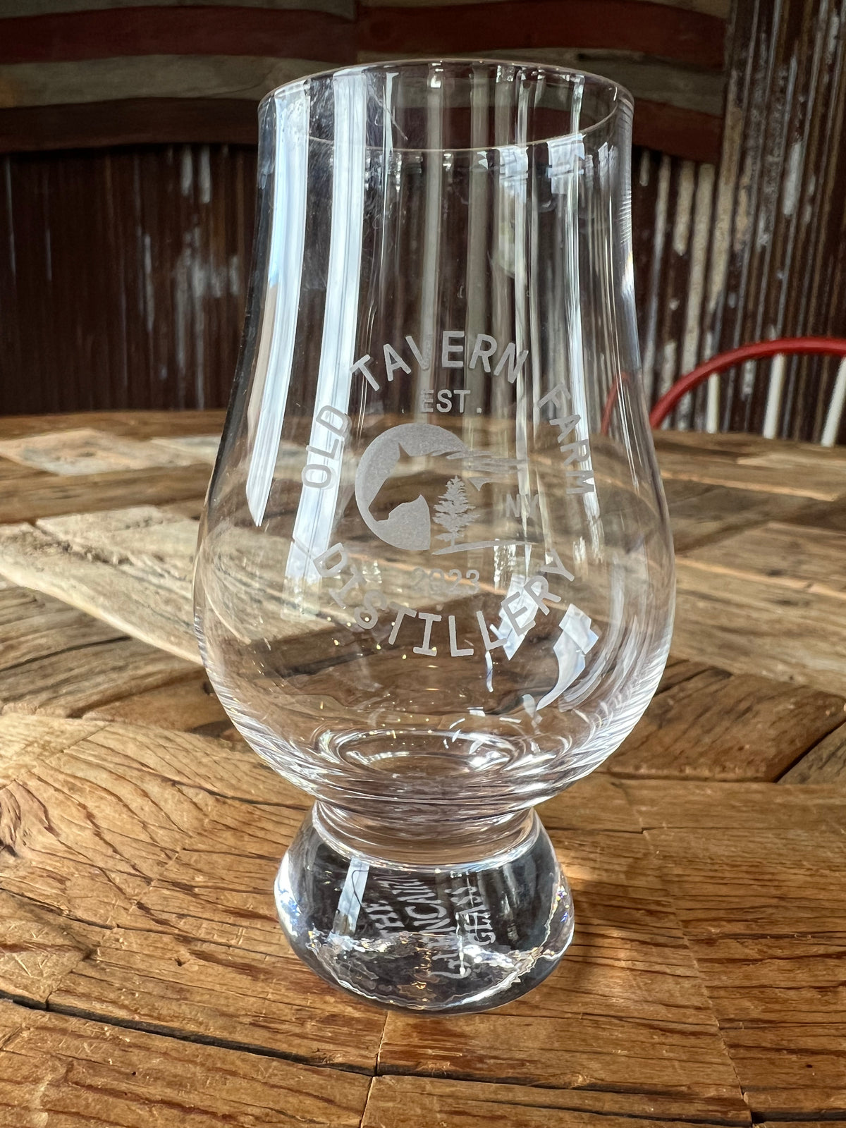 OTFD: Etched Tasting Glass
