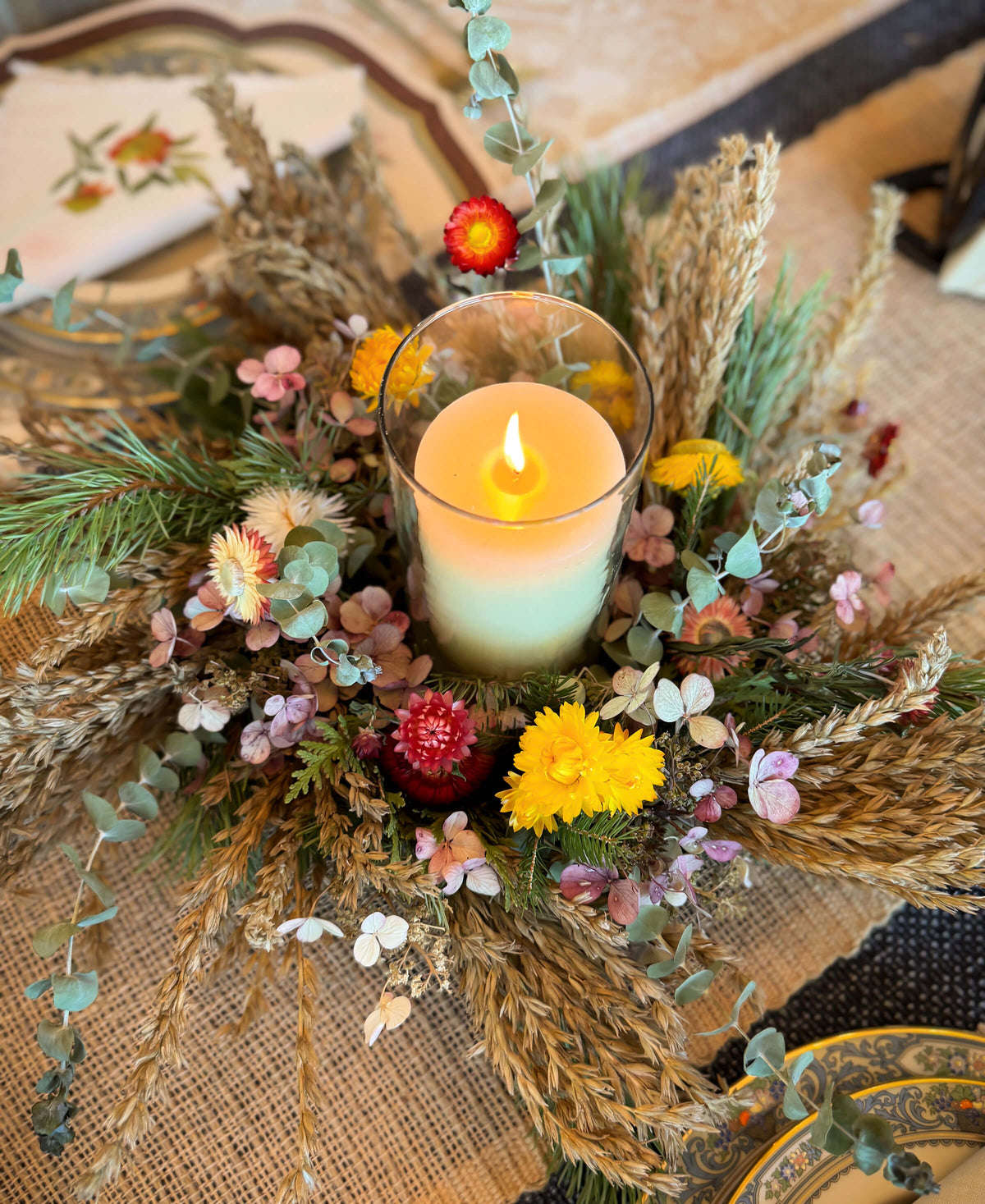 Thanksgiving Floral Centerpiece