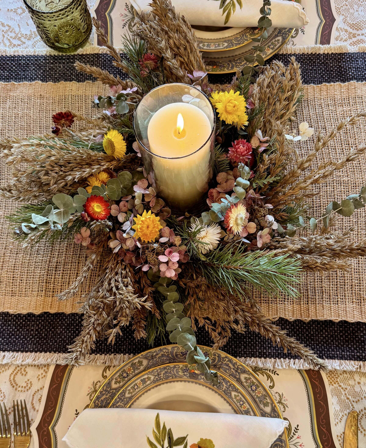 Thanksgiving Floral Centerpiece