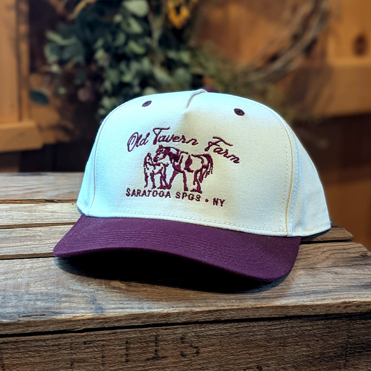 Mare & Foal Two-Tone Hat