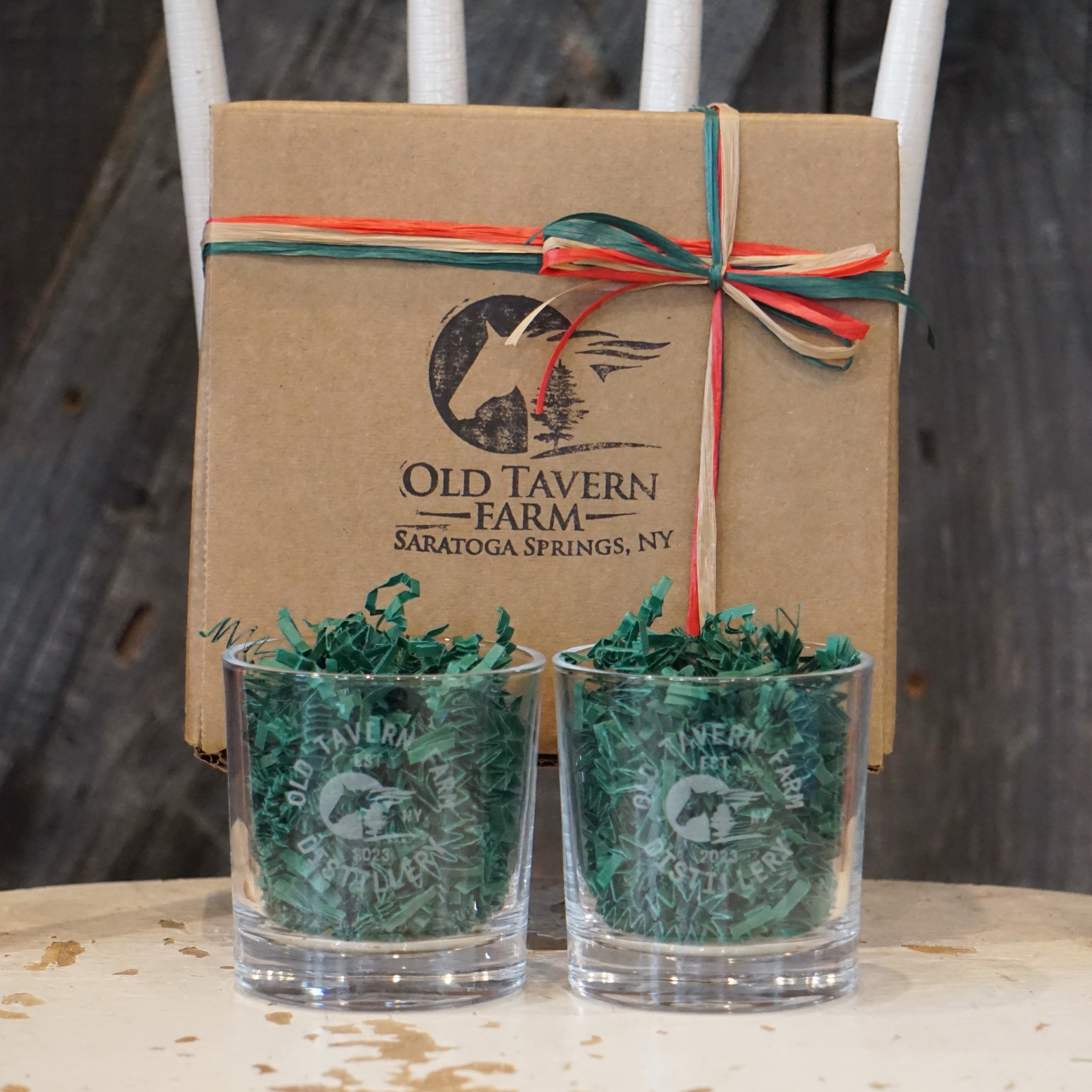 OTFD: Etched Rocks Glasses – Old Tavern Farm
