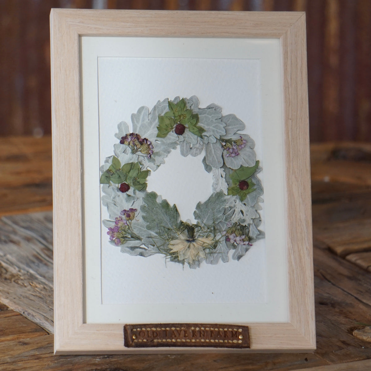 OTFF: Pressed Flower Wreath