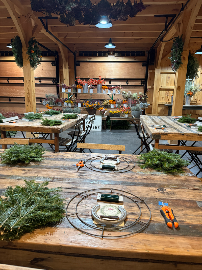 Winter Workshops: Holiday Wreath Making (Wednesday, Dec. 4th)