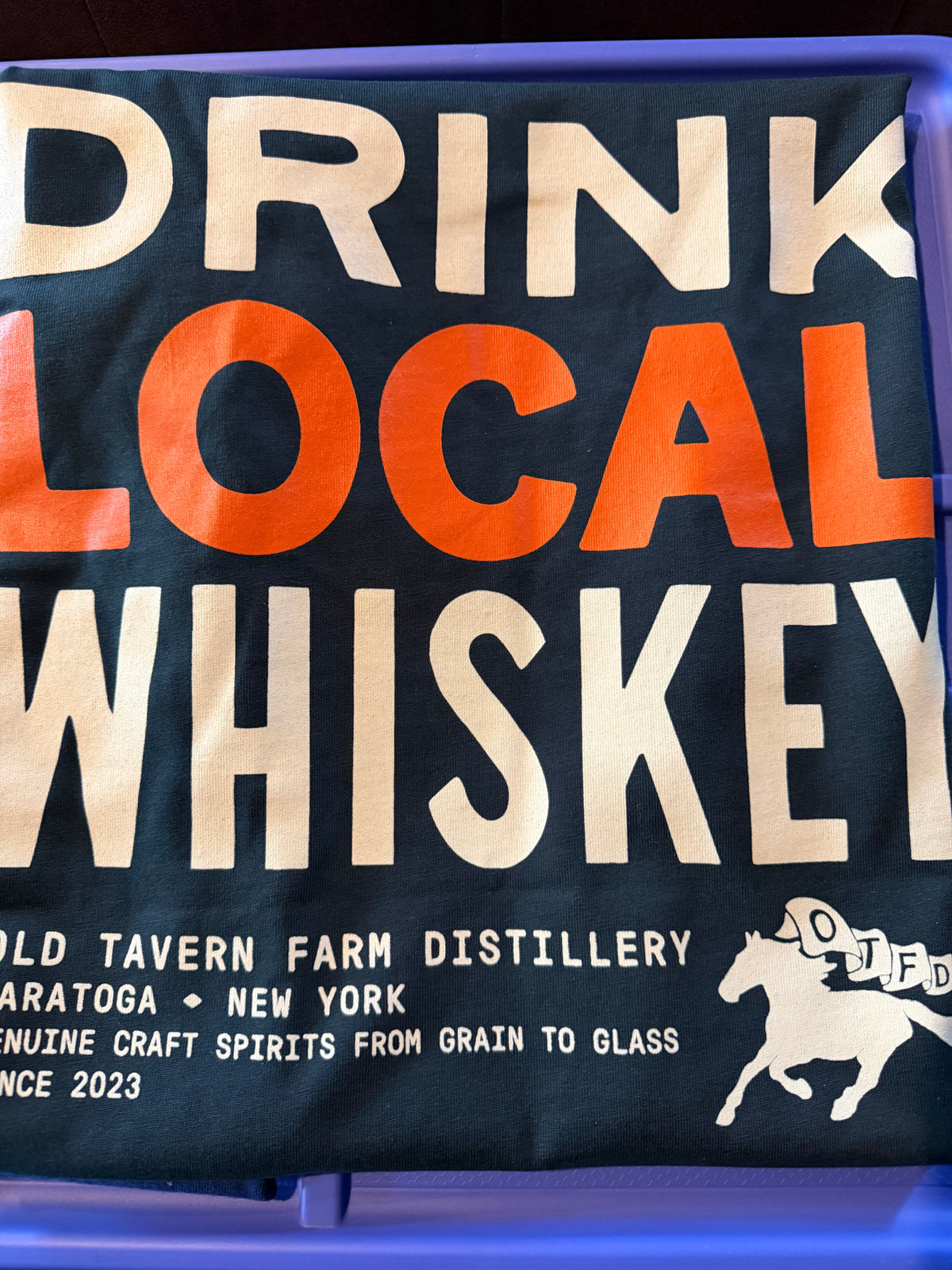 Drink Local Whiskey T-shirt