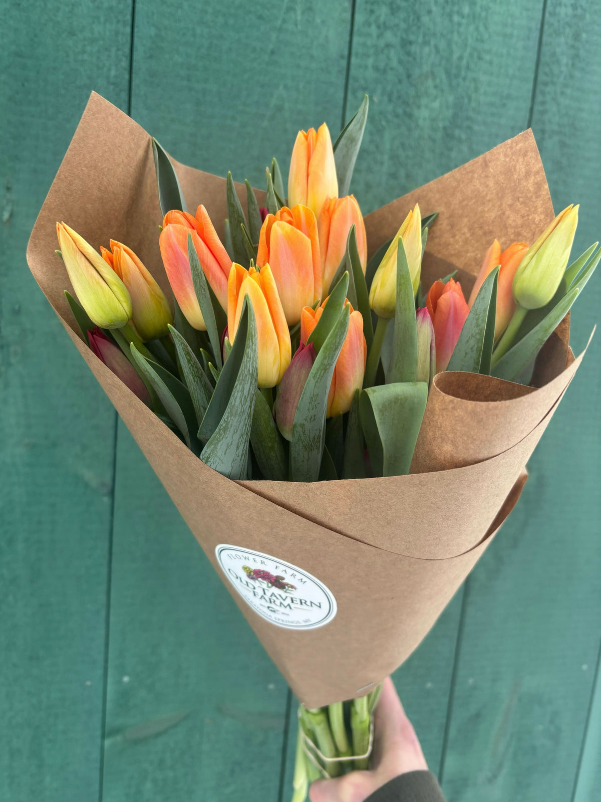 OTFF: Deluxe Winter Tulip Bouquet