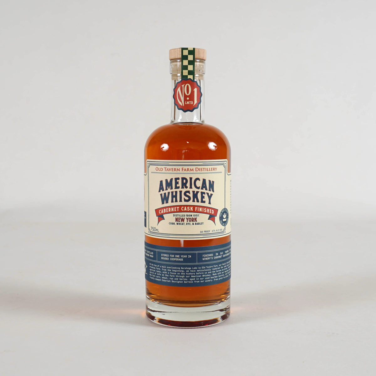Old Tavern Farm Distillery Cabernet Cask Finished American Whiskey