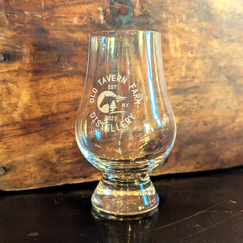 Old Tavern Farm Distillery Glencairn whiskey tasting glass