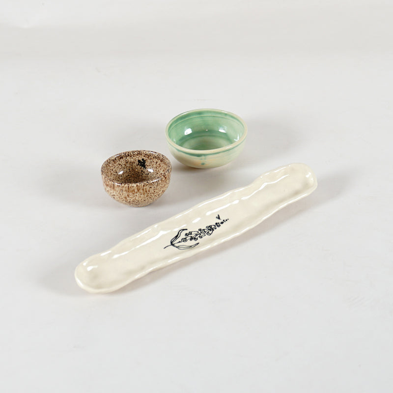 Handmade ceramic set