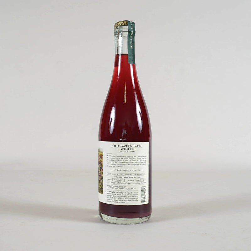Old Tavern Farm Winery Piquette Red Pét Nat Wine