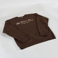 Old Tavern Farm Classic Farm Crewneck, Brown