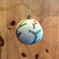 Felt Ornament - Holiday Ball