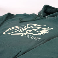 Old Tavern Farm Monogram Hoodie, Green