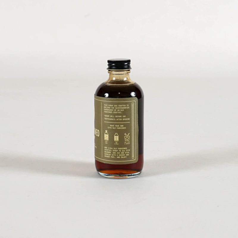 OTFD: Old Fashioned Cocktail Syrup