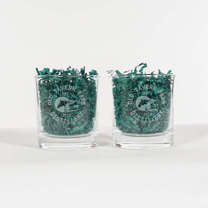 OTFD: Etched Rocks Glasses – Old Tavern Farm
