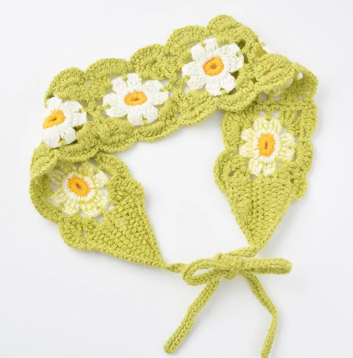 TH: Crochet Flower Headband